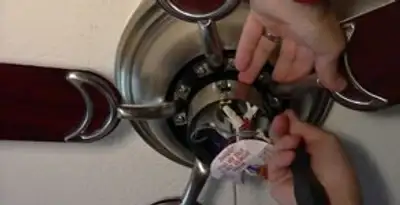 Ceiling fan installation with electrical wiring and mounting by professional electrician in San Jose, CA