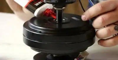 Ceiling fan motor repair and internal component adjustment in San Jose, CA