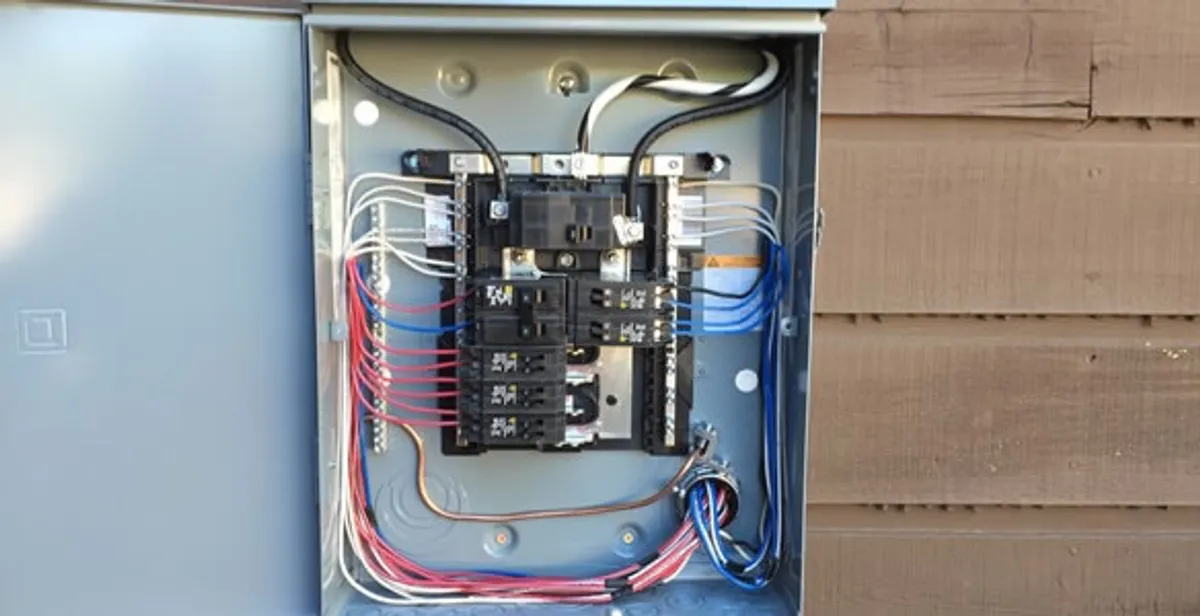 electrical panel upgrade service featuring newly installed electrical panel wired by licensed electricians in San Jose, CA