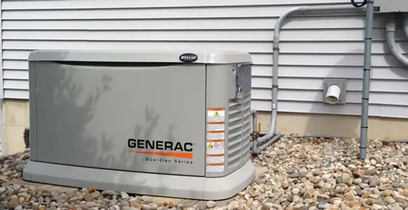 generator installation service featuring outdoor standby generator setup by licensed electricians in San Jose, CA