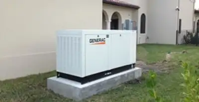 generator installation service showing standby generator professionally installed for residential power backup in San Jose, CA