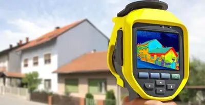 home energy audit service performing exterior thermal inspection to identify energy loss in San Jose, CA
