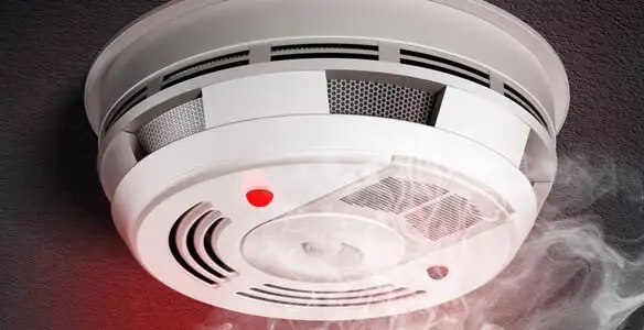 Installed smoke detector providing reliable fire detection in San Jose, CA