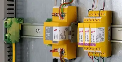 lightning surge protection system with surge suppressors installed by electrical service professionals in San Jose, CA