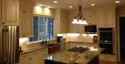 Recessed lighting installation enhancing interior lighting by professional electricians in San Jose, CA